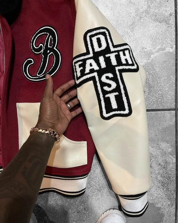 Y2K Embroidered Baseball Jacket