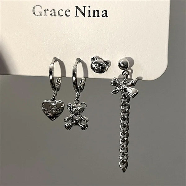 Y2K Butterfly Earring Set