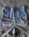 Y2K Punk Ripped Wide Pants