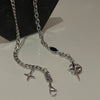 Y2K Cuban Figaro Necklace