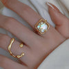 Y2K Geometry Rings Set