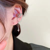 Pink Y2K Crystal Earrings