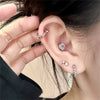 Y2K Hollow Heart Earing