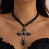 Y2K Cross Necklace