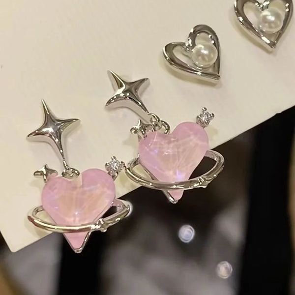 Y2K Aesthetic Earing Set