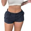 Y2K Solid Coloured Shorts