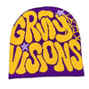 Y2K Purple Knit Beanie