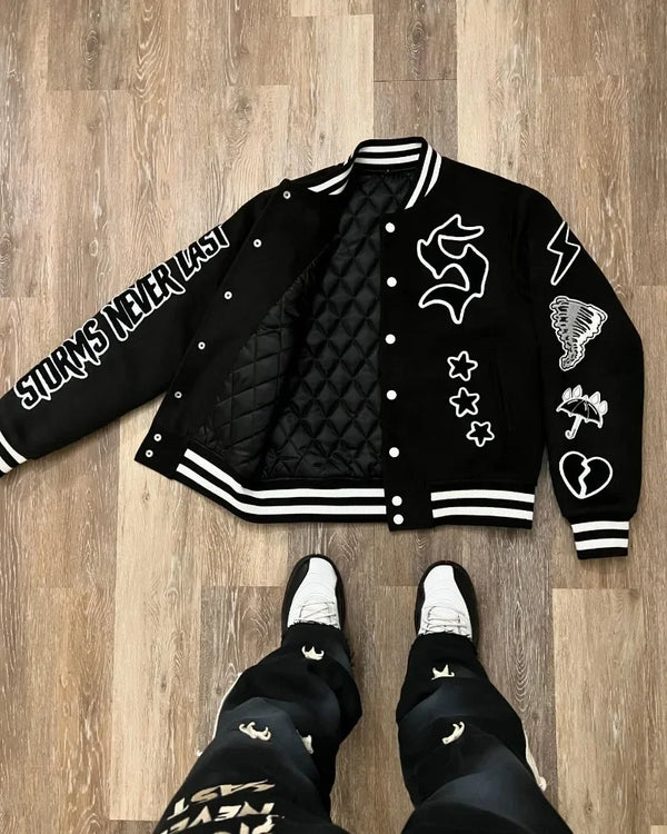 Hip Hop Y2K Uniform Jacket