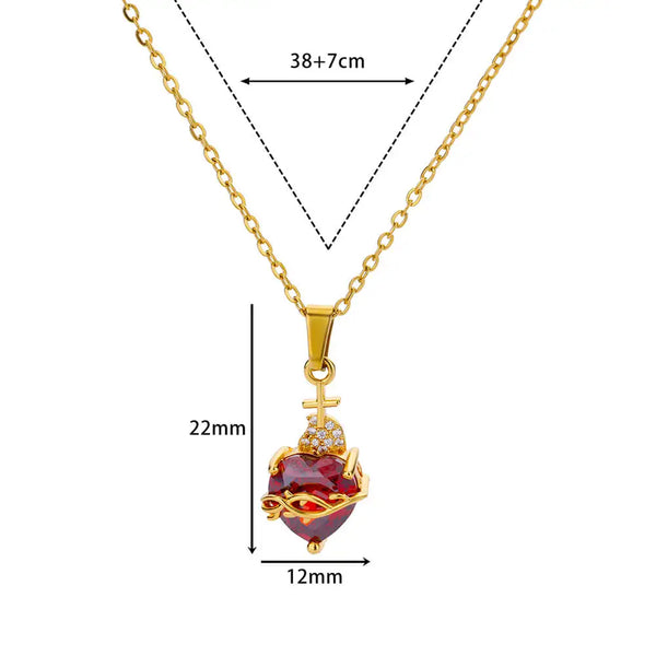 Y2K Gold Color Necklace