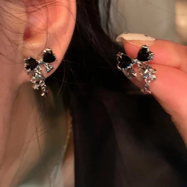 Y2K Bowknot Stud Earrings