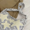 Y2K Embroidered Star Bag