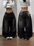 Y2K Black Skull Baggy Jeans