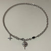 Y2K Cuban Figaro Necklace