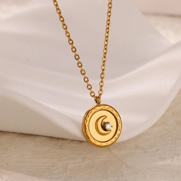 Y2K Gold Color Necklace