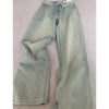 Y2K Retro Pattern Flare Pants