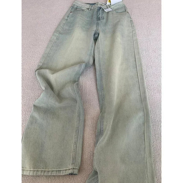 Y2K Retro Pattern Flare Pants