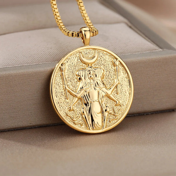 Y2K Gold Color Necklace
