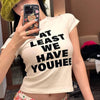Y2K Short Sleeve Top