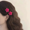 Y2K Pink Bow Hair Clips
