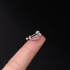 Y2K Hollow Heart Earing