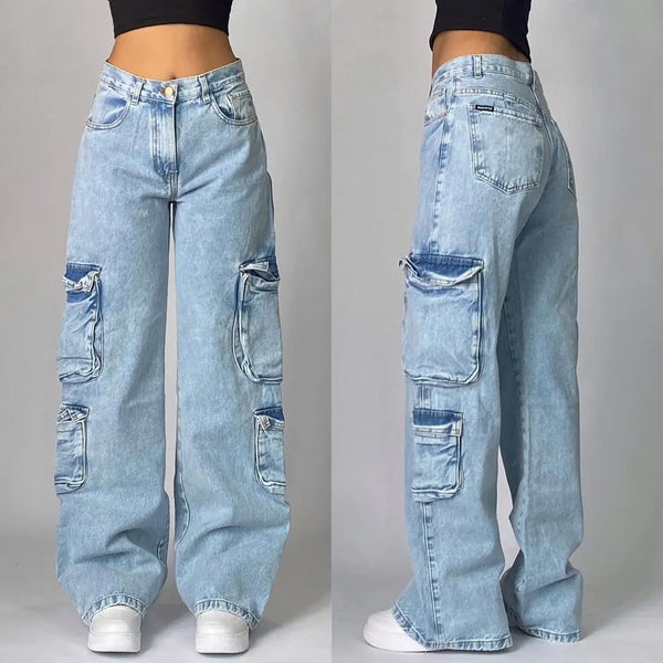 Y2K Punk Retro Baggy Jeans