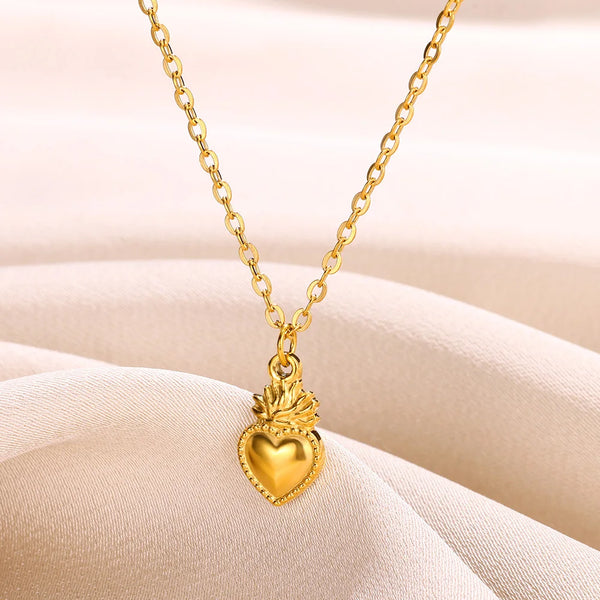 Y2K Gold Color Necklace