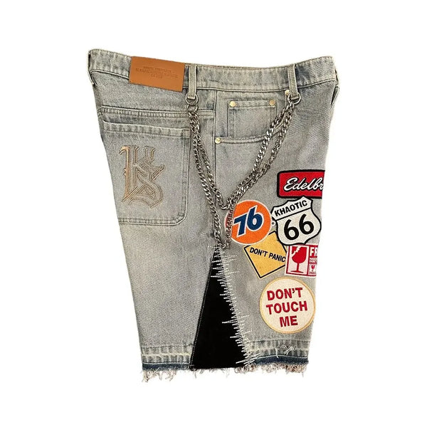 Y2K Retro Streetwear Shorts