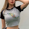 Y2K 90s Mexico Print Tee