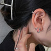 Y2K Hollow Heart Earing
