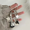 Y2K Guitar Heart Key Chain