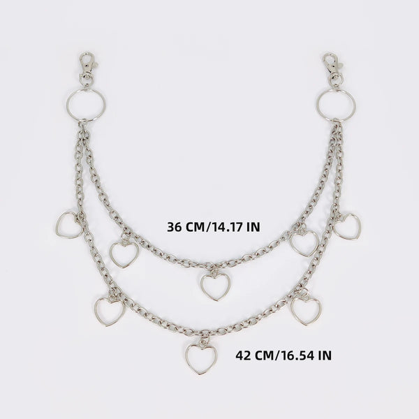 Y2K Punk Jeans Keychain