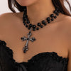 Y2K Cross Necklace
