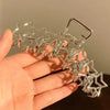 Y2K Silver Star Hair Claw