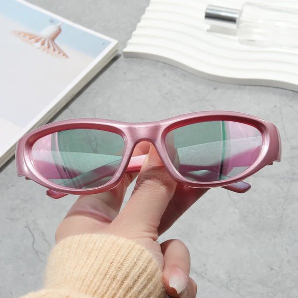 Y2K Punk Wrap Sunglasses