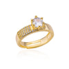 Y2K Zircon Pinky Ring