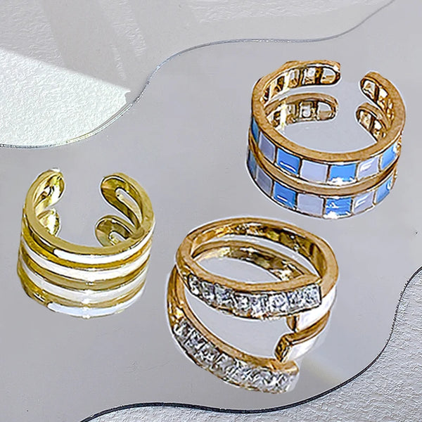 Y2K Kpop Rings Set