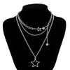 Salircon Y2K Star Necklace