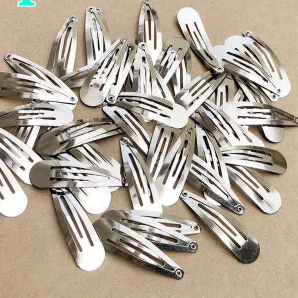 Y2K Metal Snap Hairpins